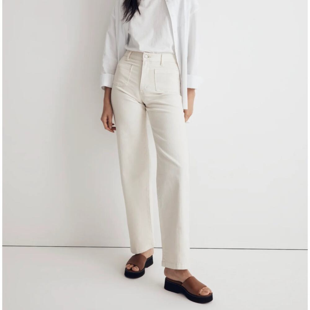 Madewell‎ The Perfect Vintage Wide-Leg Jean Size 33 NWT